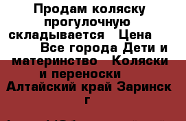 Продам коляску прогулочную, складывается › Цена ­ 3 000 - Все города Дети и материнство » Коляски и переноски   . Алтайский край,Заринск г.